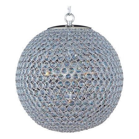 Maxim Glimmer-Single-Tier Chandelier 39886BCPS